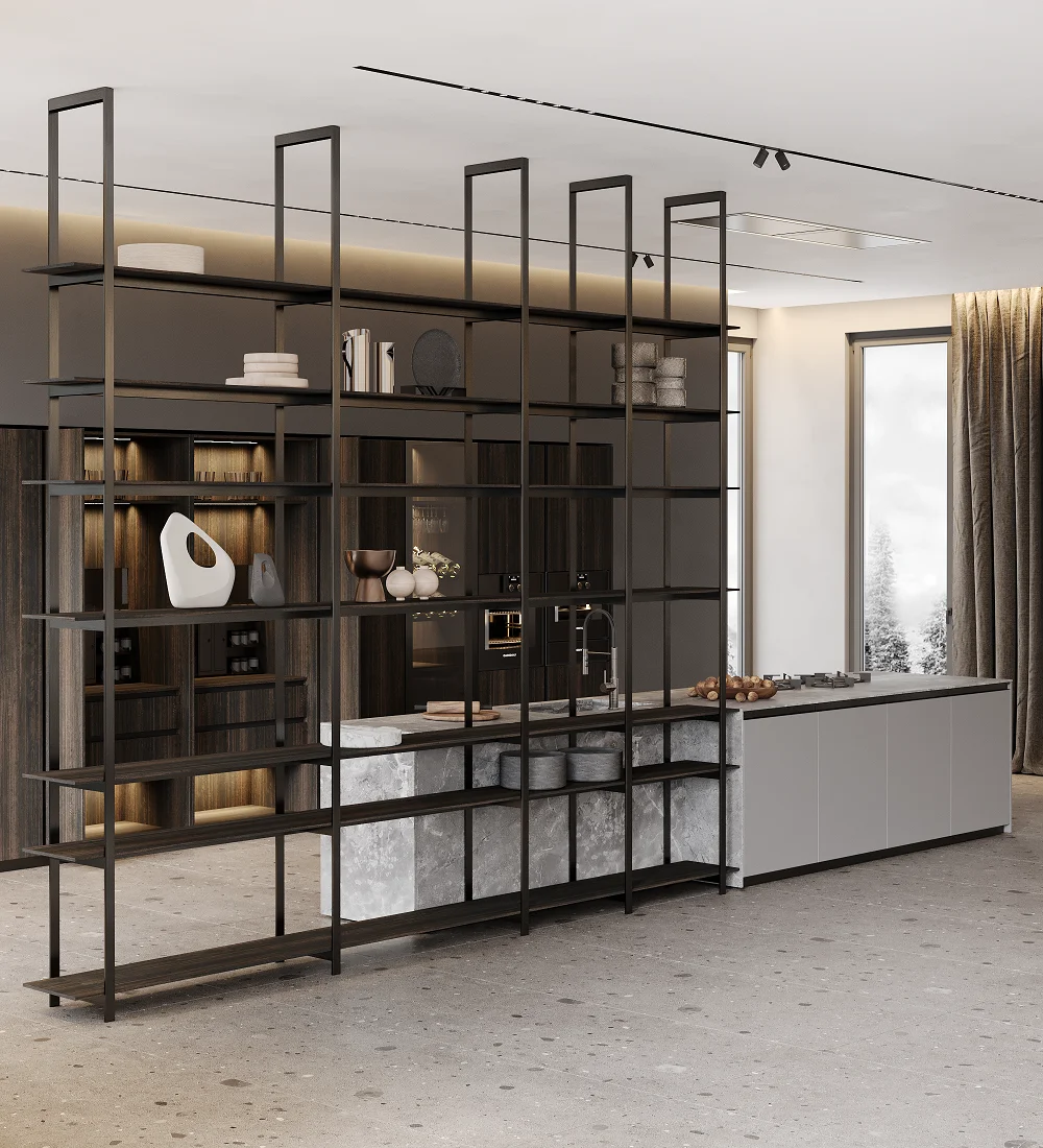 KITWOOD TWENTYTWO kitchen — premium integrated appliances, handleless cabinetry, Lebanon
